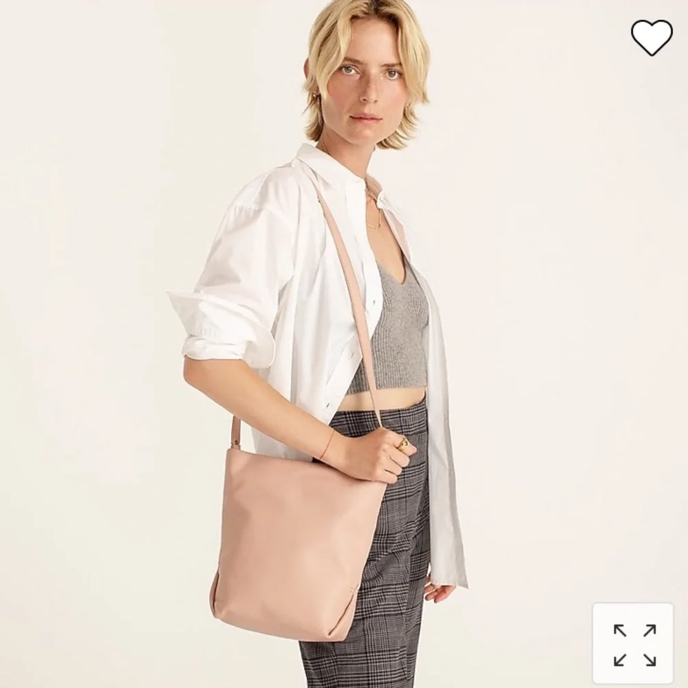 J. CREW Leather Bag New With Tag - Picture 1 of 11